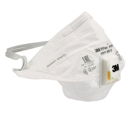 3M 9162E VFlex Respirator, Particle Mask, FFP2, with Valve  (Request price)