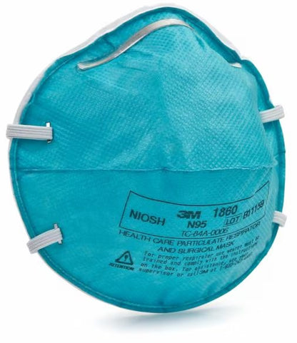3M 1860 N95 Mask, NIOSH N95 Surgical Respirator  (Request price)