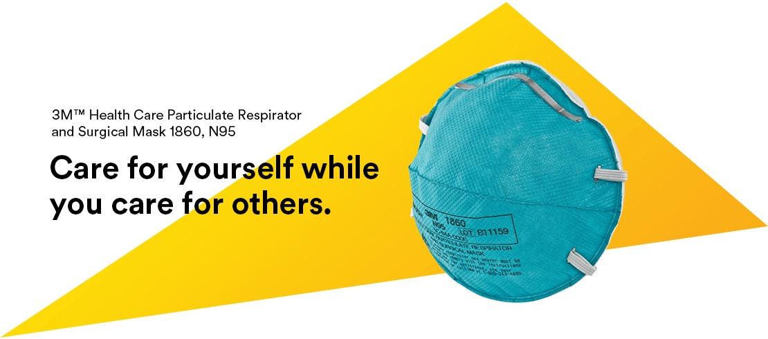 3M 1860 N95 Mask, NIOSH N95 Surgical Respirator  (Request price)