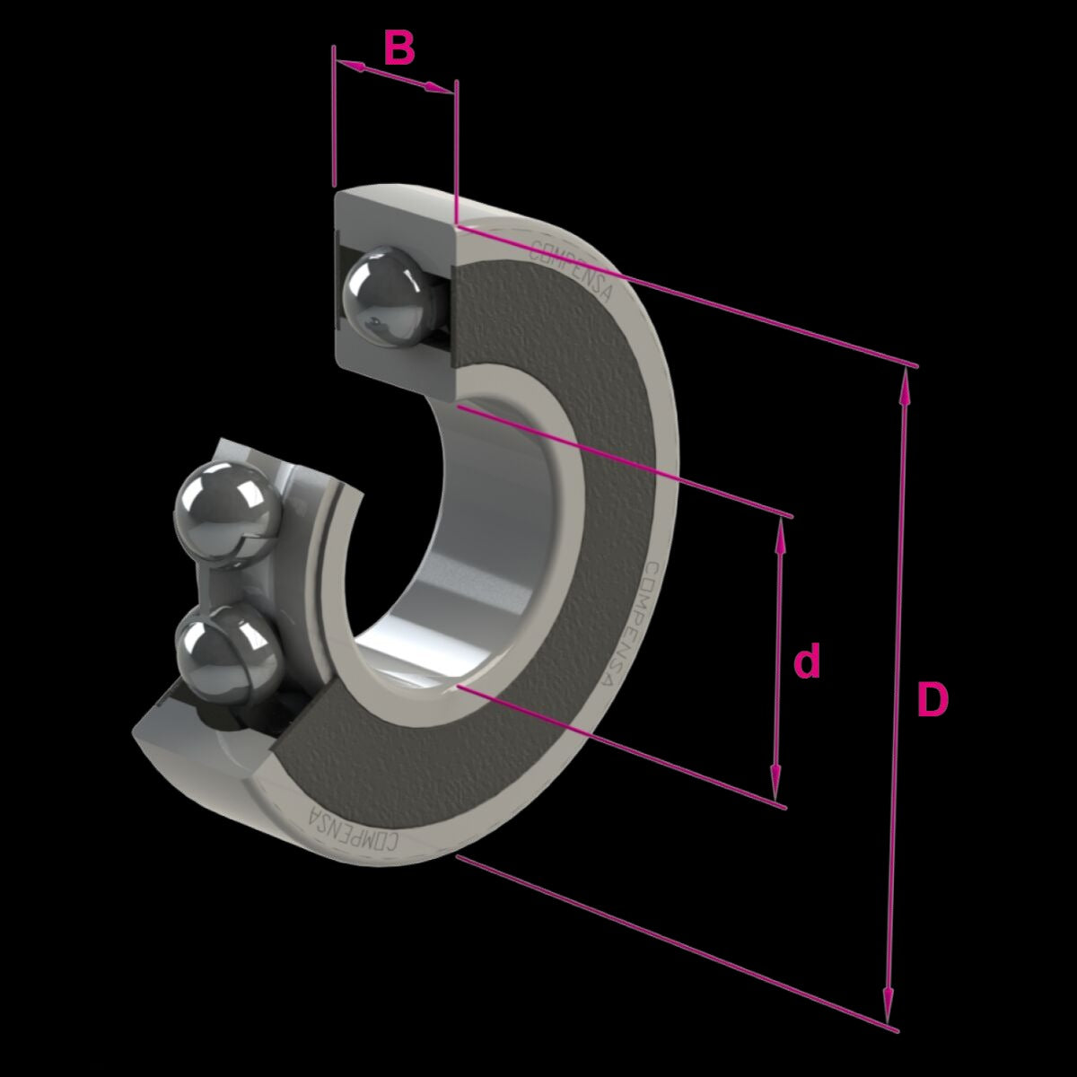 Deep Groove Ball Bearing 1-Row 6001-Z COM-A (Request Price)