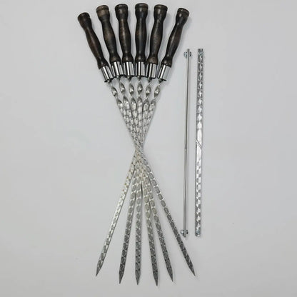 Set of skewers in a case BS65 (Request price)