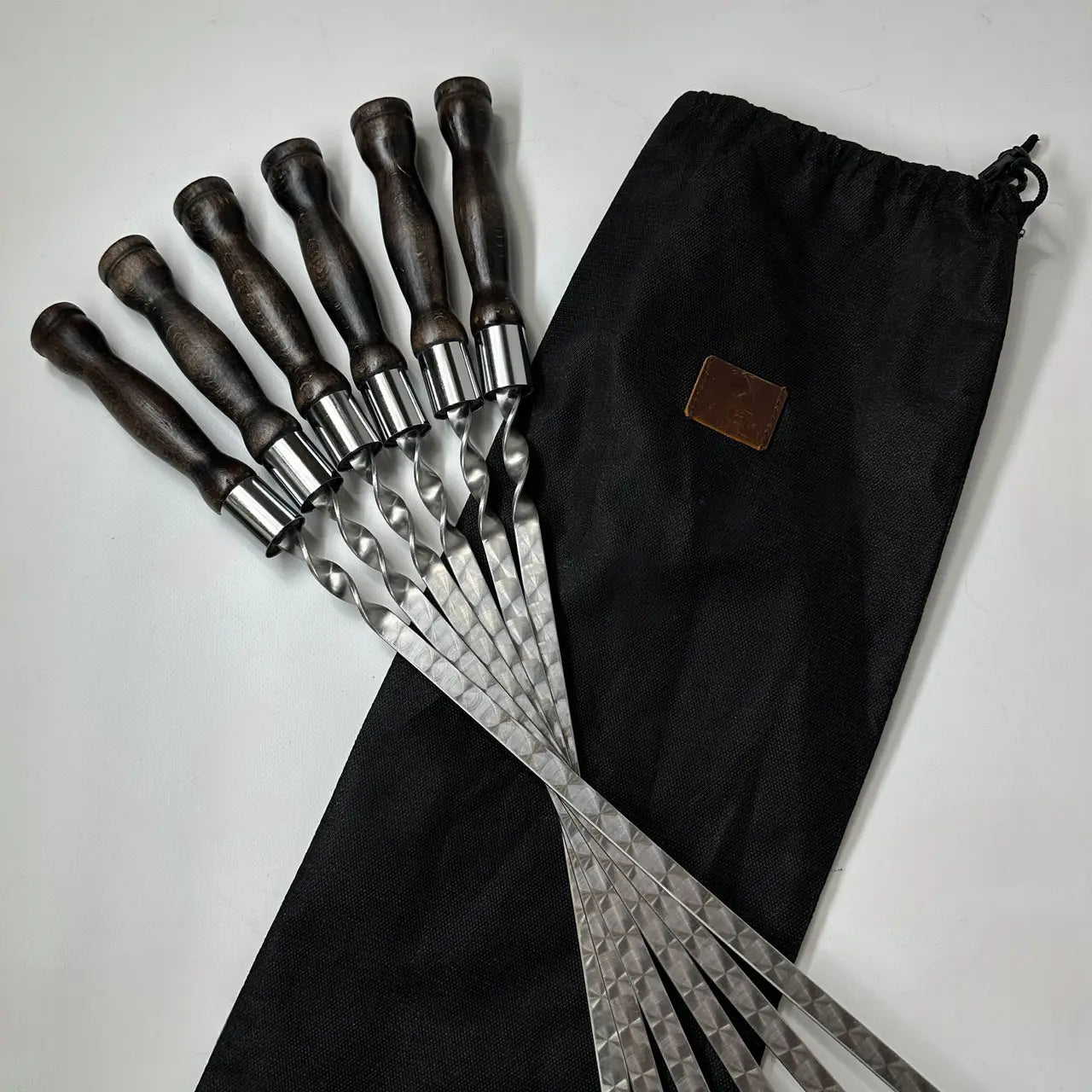 Set of skewers in a case BS65 (Request price)