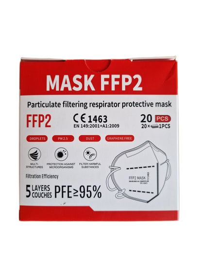 Anhui FFP2 mask ZC-2021 CE 1463, white  (Request price)