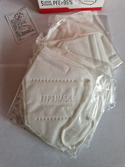 Anhui FFP2 mask ZC-2021 CE 1463, white  (Request price)