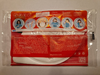 Respirator Masks FFP2 NR , Model B.E.G. 001, PPE Cat. III  (Request price)