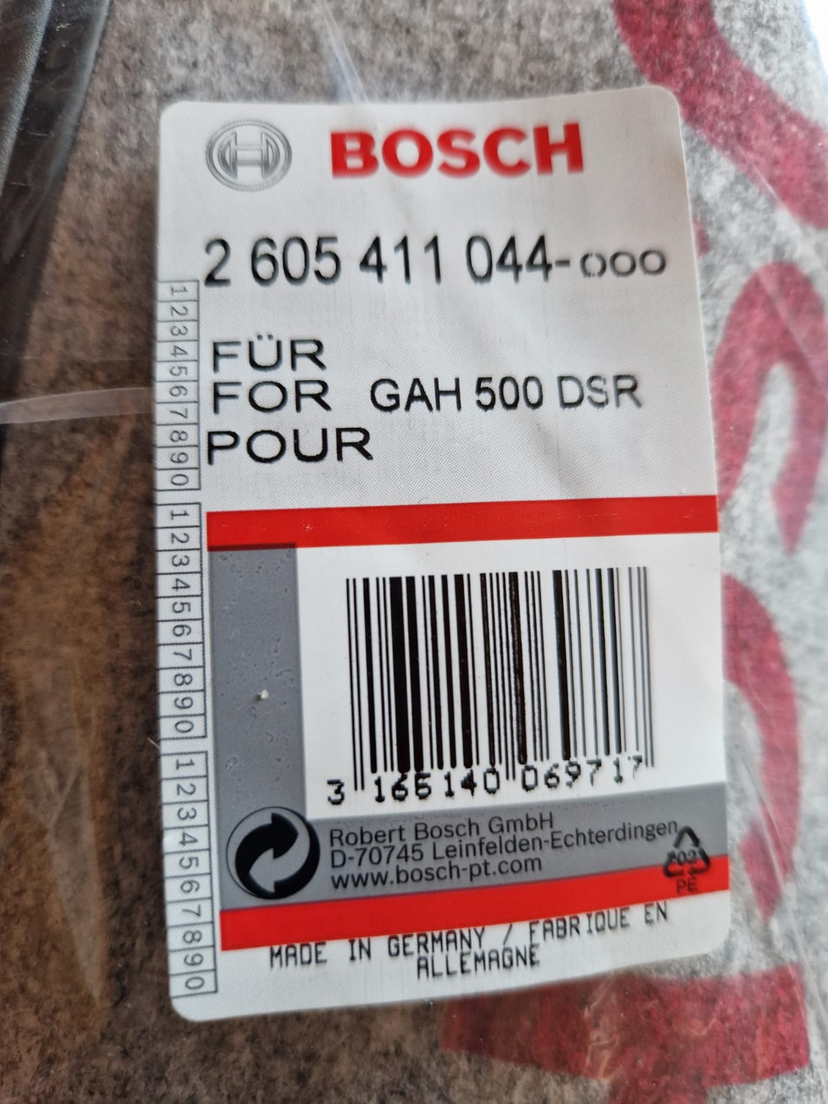 Bosch Dust Bag 2 605 411 044  (Request price)