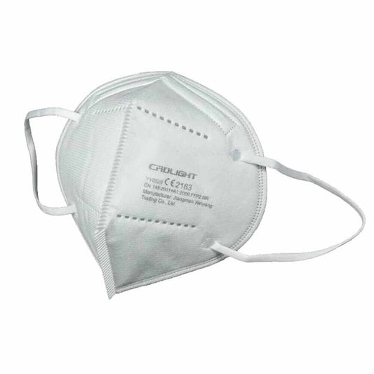 CRDLIGHT FFP2 Mask 5-layer CE0370 White  (Request price)