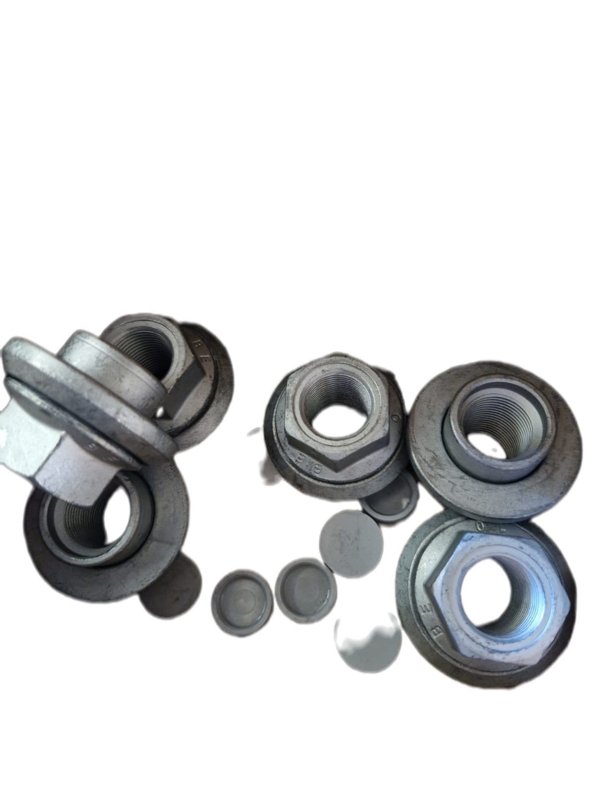 Truck wheel nut, M22x1.5, short, SW 32 mm, With an exposed bolt head  (Request price)
