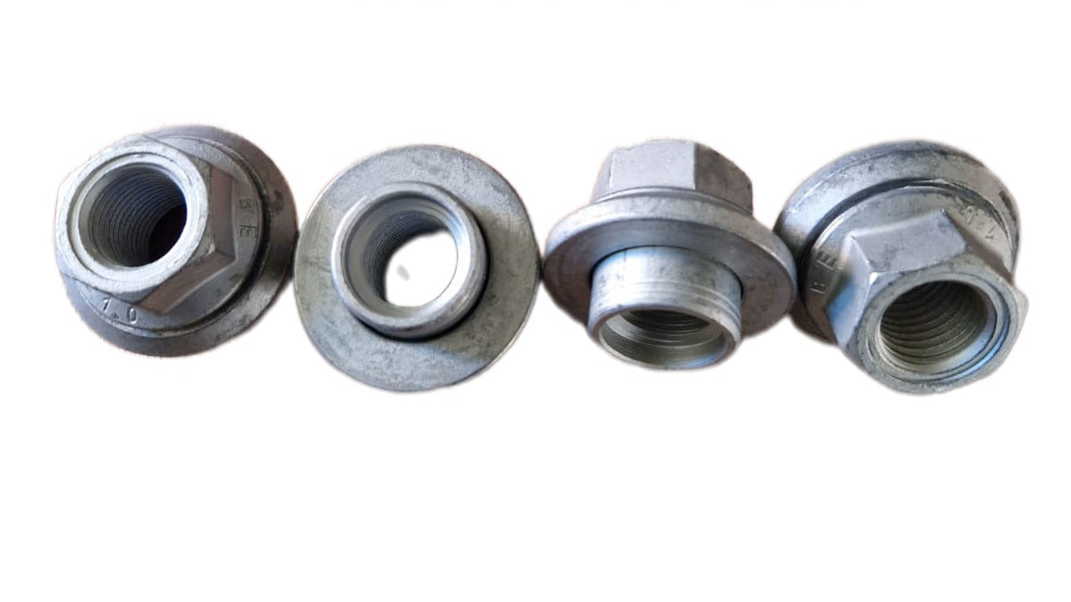 Truck wheel nut, M22x1.5, short, SW 32 mm, With an exposed bolt head  (Request price)