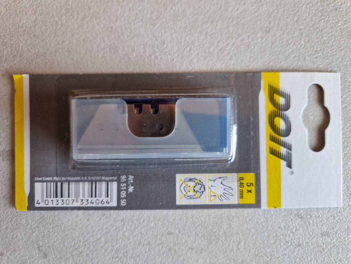 DOIT® Trapezoid Blades 0.40mm x 52mm  (Request price)