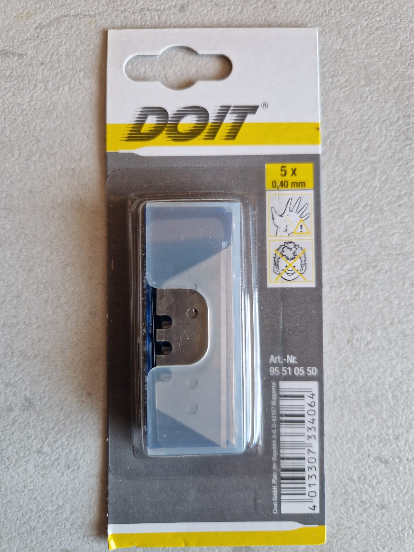 DOIT® Trapezoid Blades 0.40mm x 52mm  (Request price)