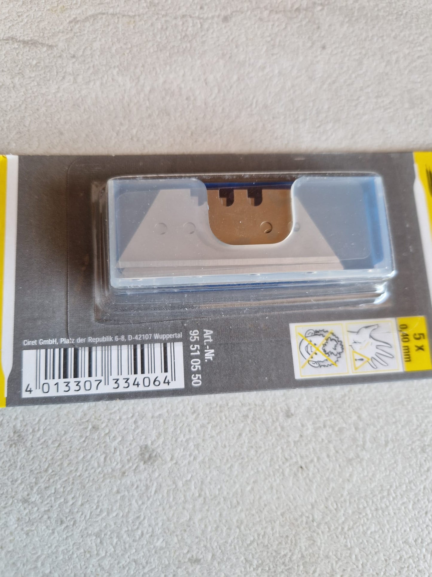 DOIT® Trapezoid Blades 0.40mm x 52mm  (Request price)