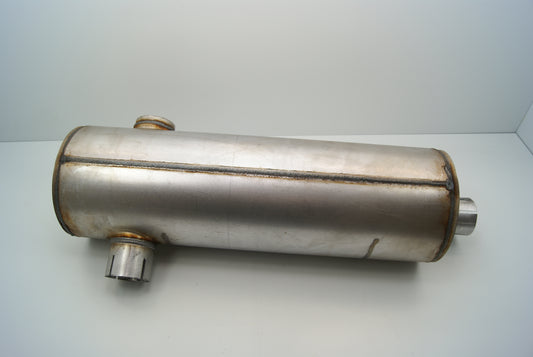 MUFFLER M060158 Donaldson, ROUNDED STYLE 3