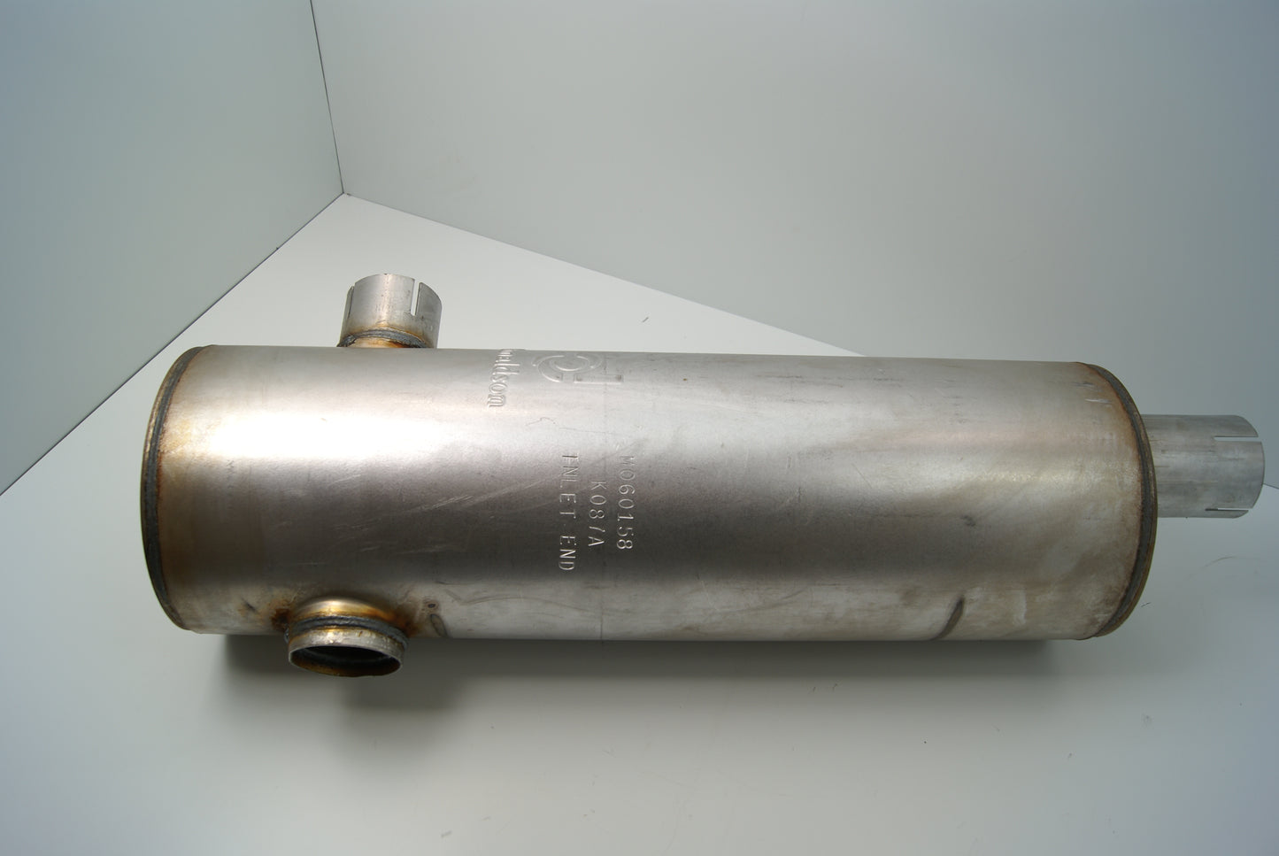 MUFFLER M060158 Donaldson, ROUNDED STYLE 3