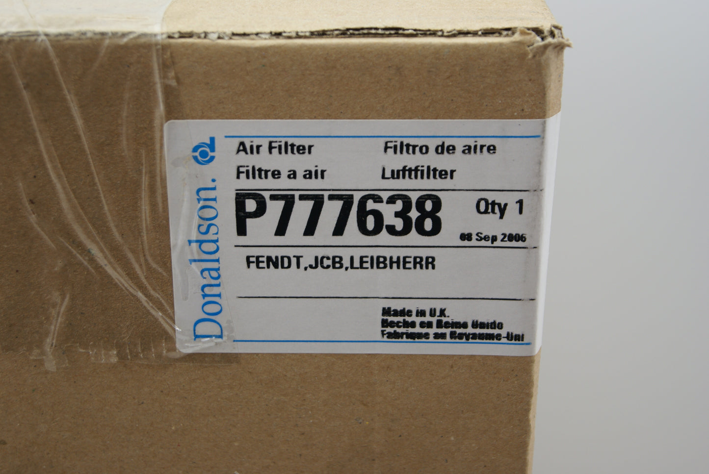 AIR FILTER P777638 Donaldson , RADIALSEAL PRIMER