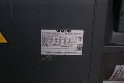 Siemens 1PH8131-1DF02-0CA1 SIMOTICS M compact asynchronous motor