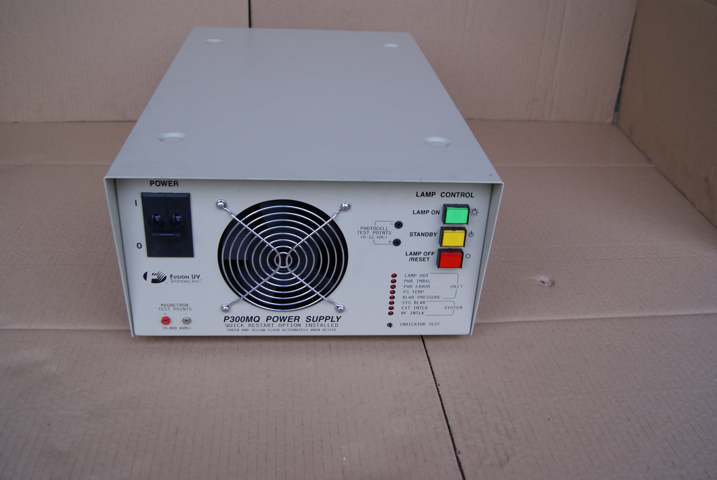 POWER SUPPLY Fusion UV P 300 MQ