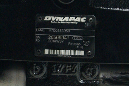 Hydraulic Pump Dynapac 4700383959