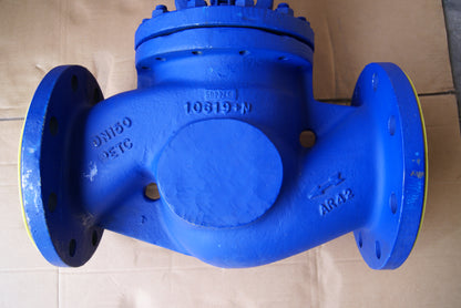 Straight Pattern Cast Steel Globe Valve DN150 PN40 Ari-Stobu