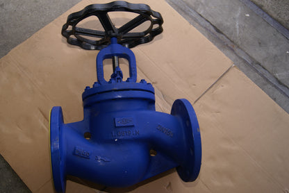 Straight Pattern Cast Steel Globe Valve DN150 PN40 Ari-Stobu