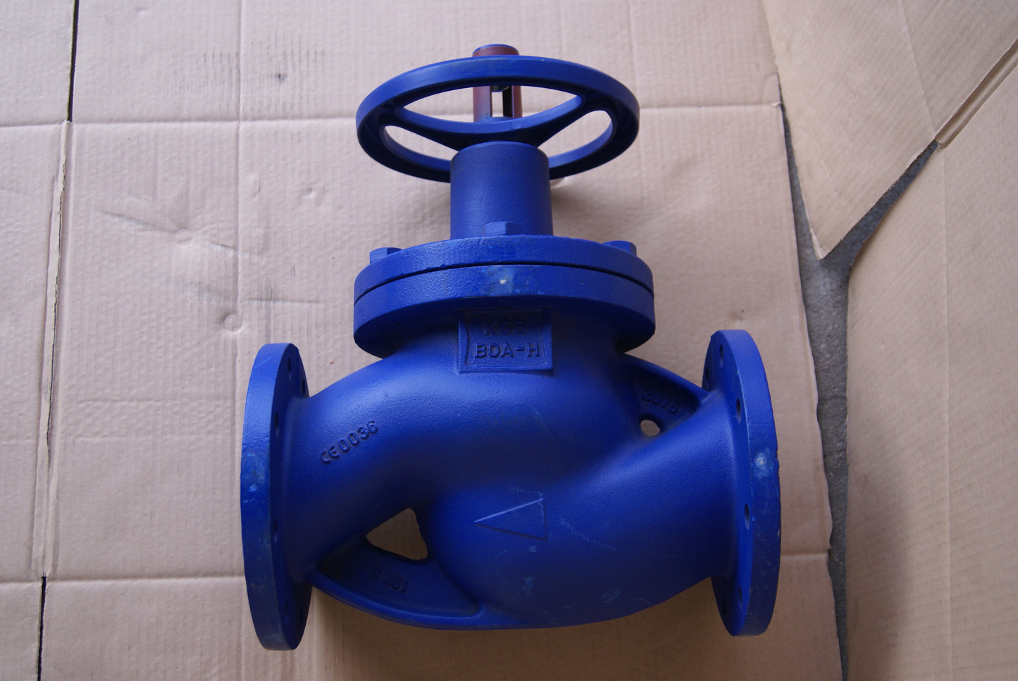 Globe valve BOA-H, DN125, PN16 KSB