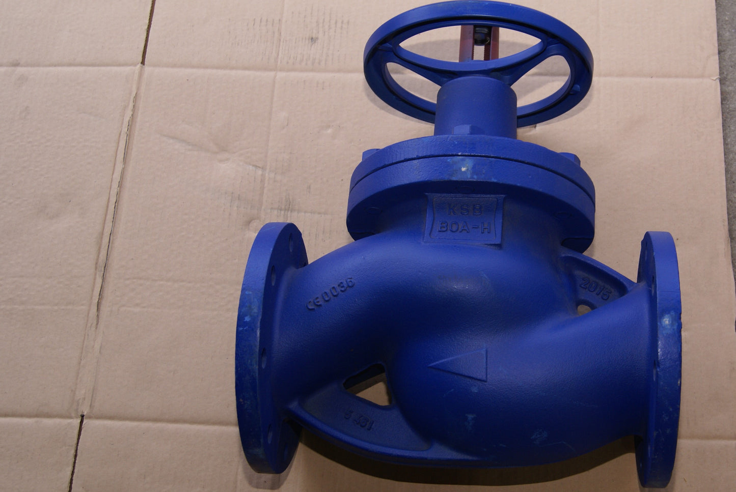 Globe valve BOA-H, DN125, PN16 KSB