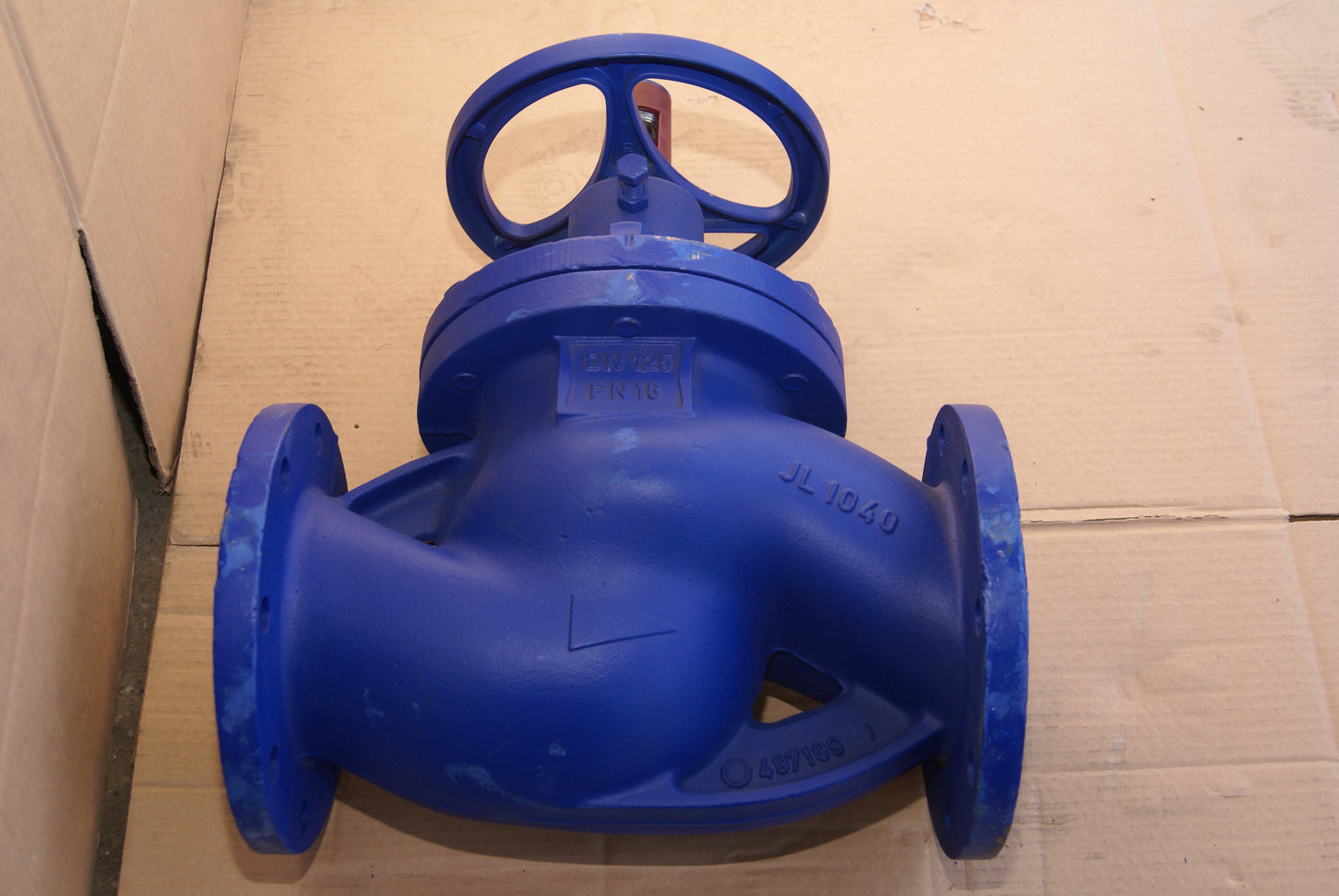 Globe valve BOA-H, DN125, PN16 KSB