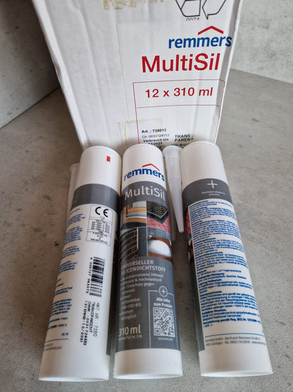 Remmers MultiSil Universal, alkoxylated silicone rubber, transparent 310 ml  (Request price)