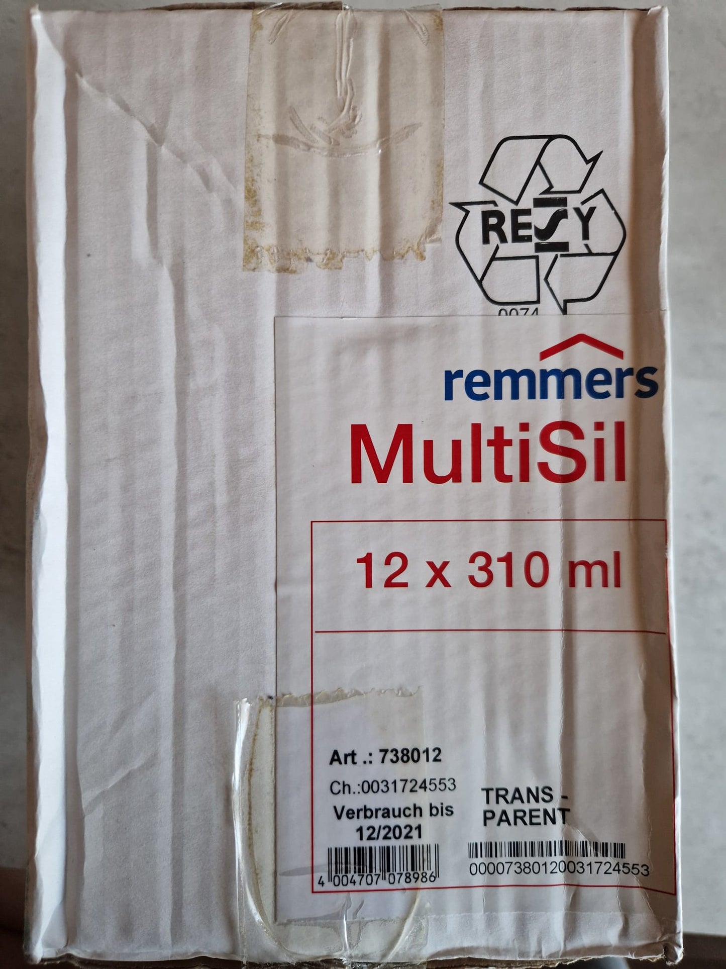 Remmers MultiSil Universal, alkoxylated silicone rubber, transparent 310 ml  (Request price)