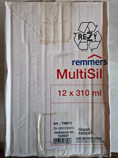 Remmers MultiSil Universal, alkoxylated silicone rubber, transparent 310 ml  (Request price)