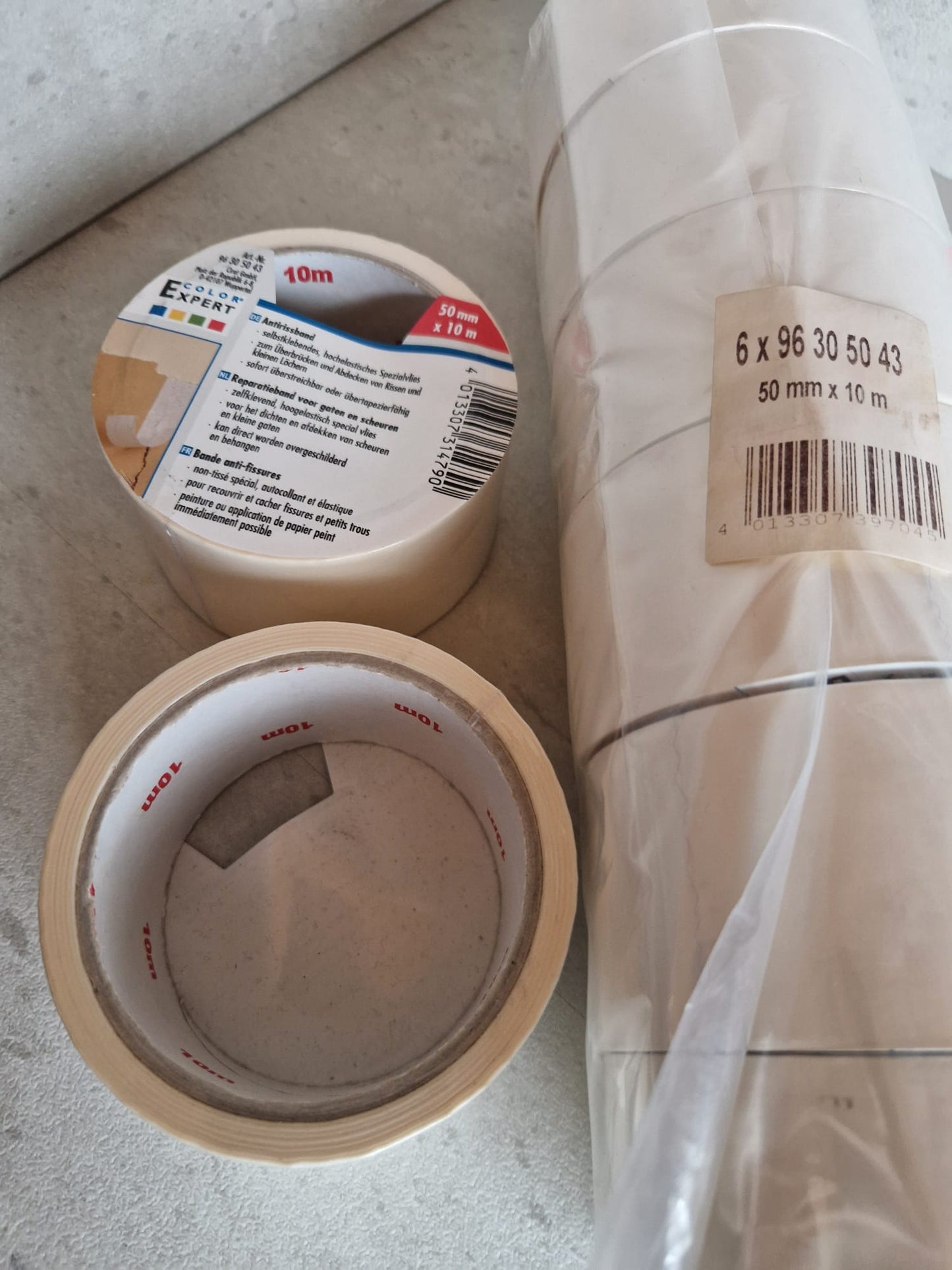 Self-adhesive, highly elastic special fleece COLOR EXPERT® 50 mm x 10 m  (Request price)