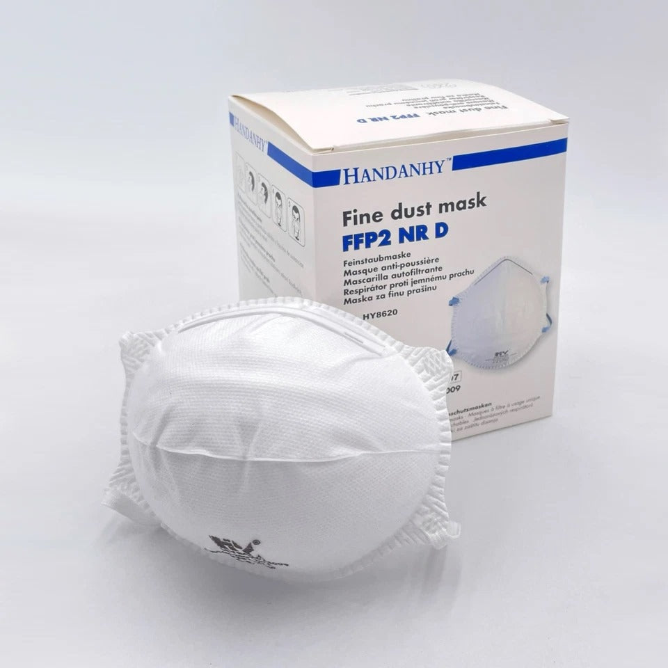 Unvalved Face Mask Handan Hengyong HY 8620 FFP2 NR, white  (Request price)