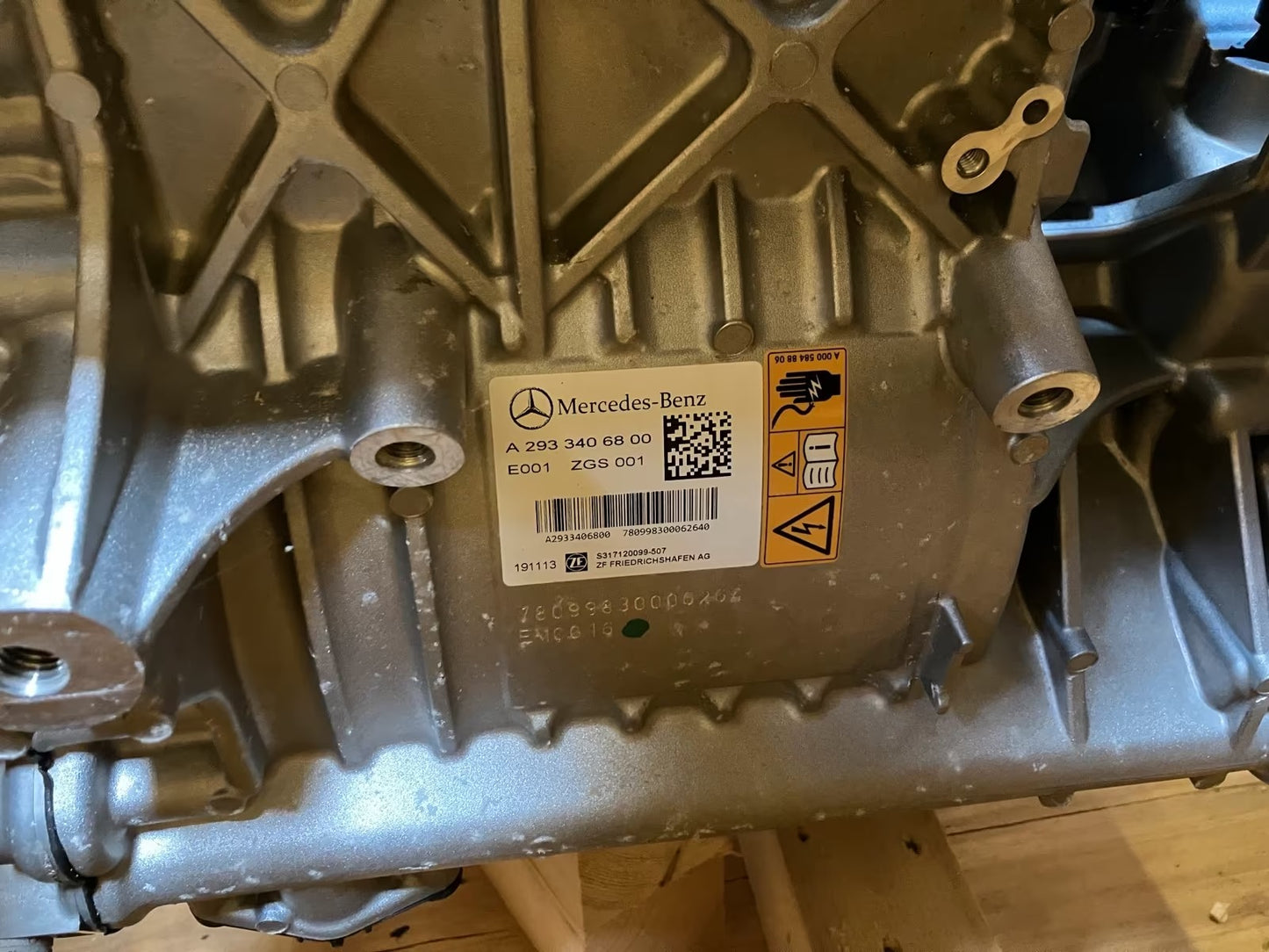 Mercedes Benz EQC Electric Motor A 293 340 68 00, E001  ZGS 001  (Request price)
