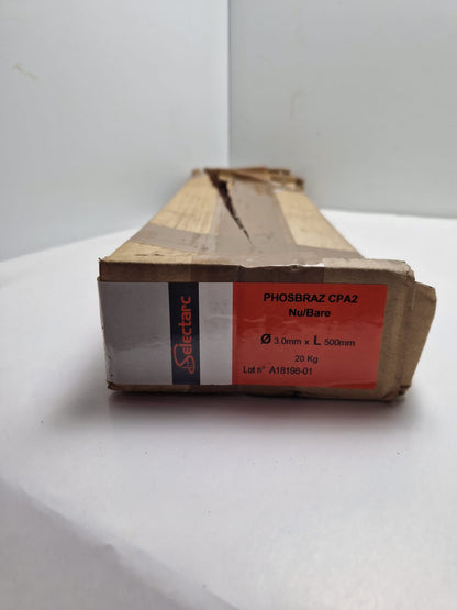 PHOSBRAZ CPA2 Nu/Bare  d. 3.0mm x L 500mm