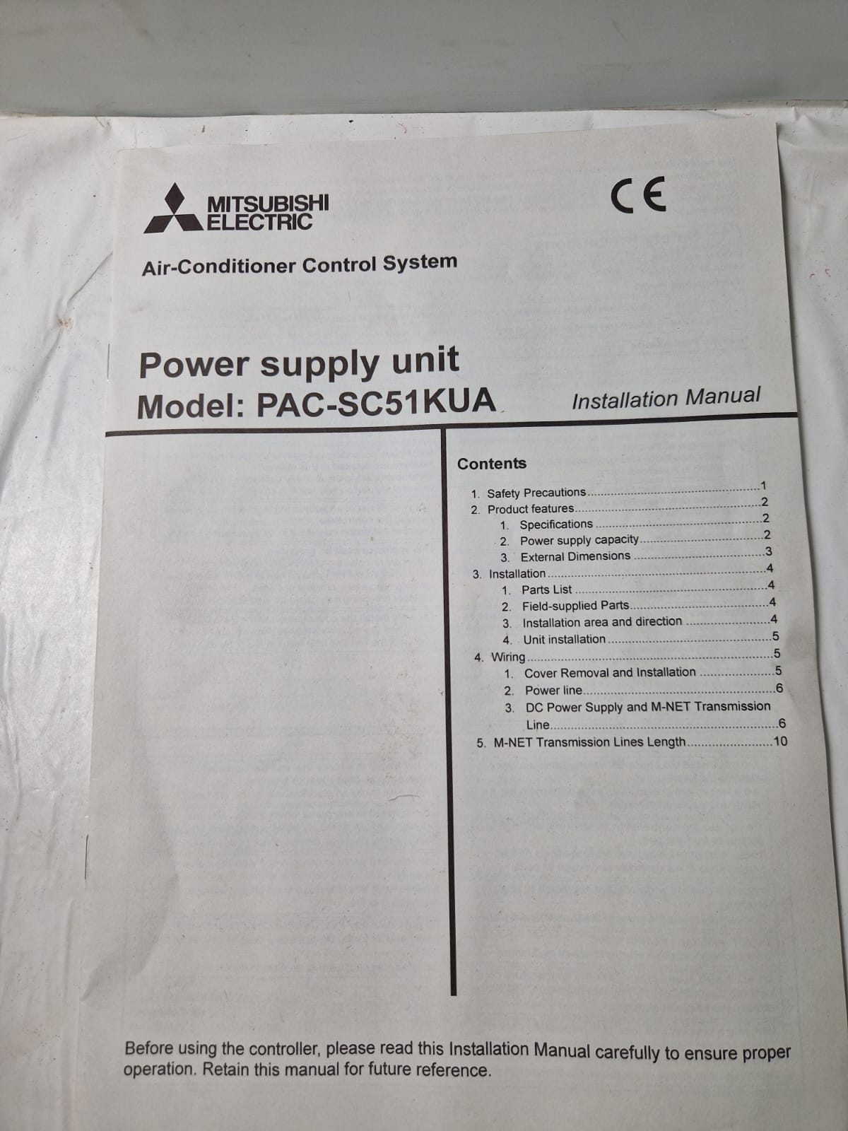 Power supply PAC-SC51KUA-J