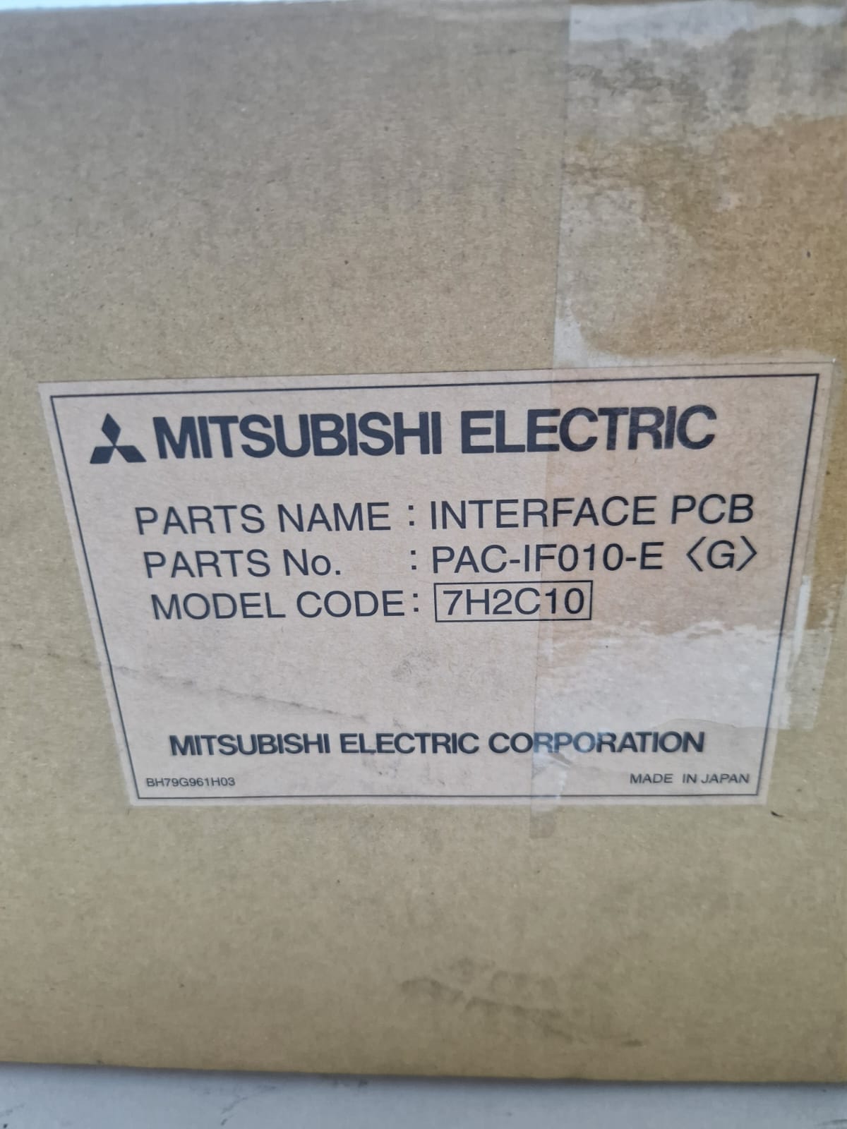 Mitsubishi Electric PAC-IF010-E control board