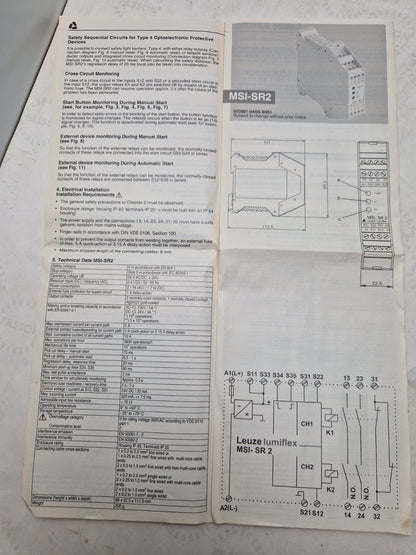 Leuze Lumiflex MSI - SR2