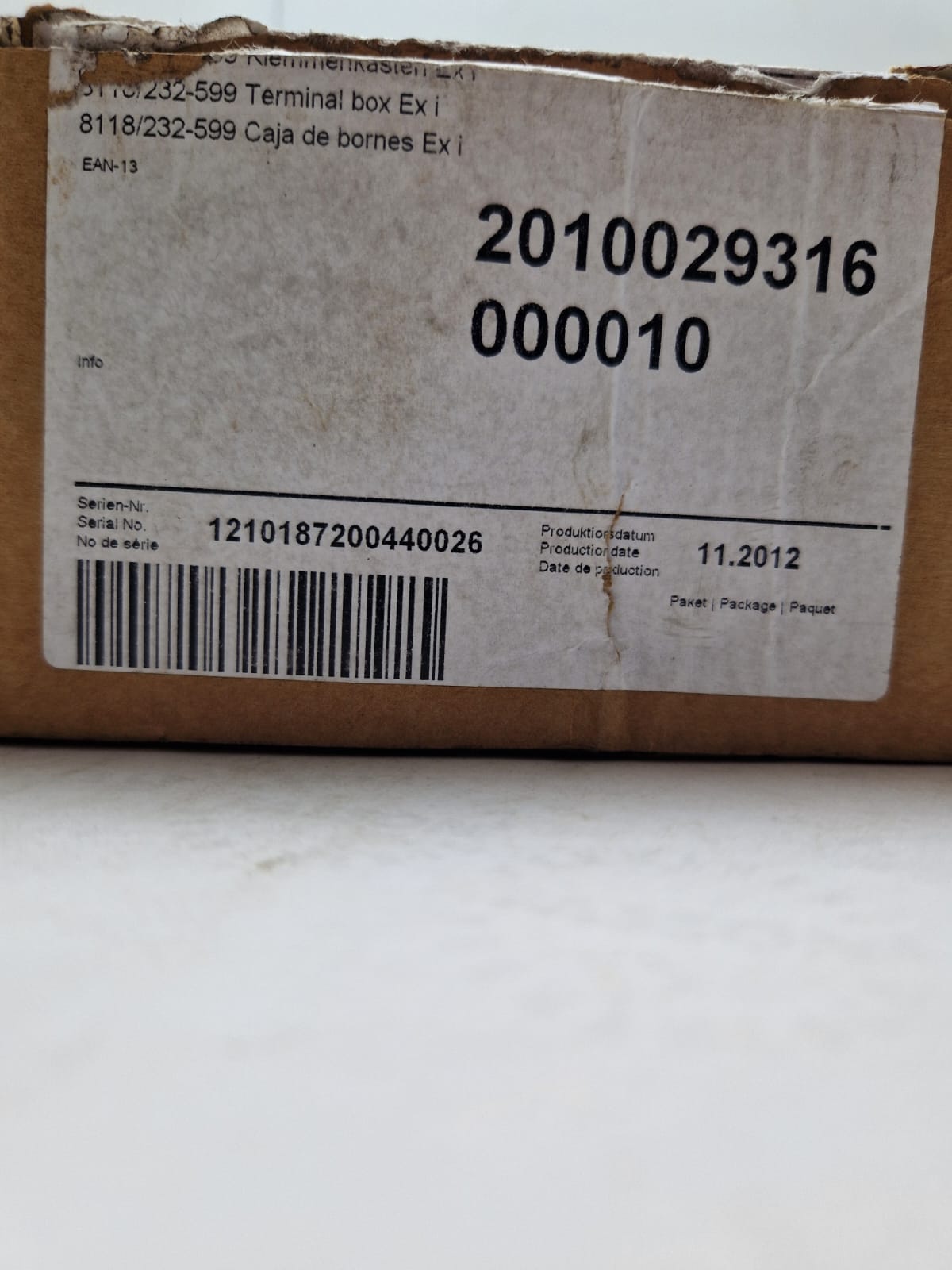 Stahl Terminal Box 8118/232