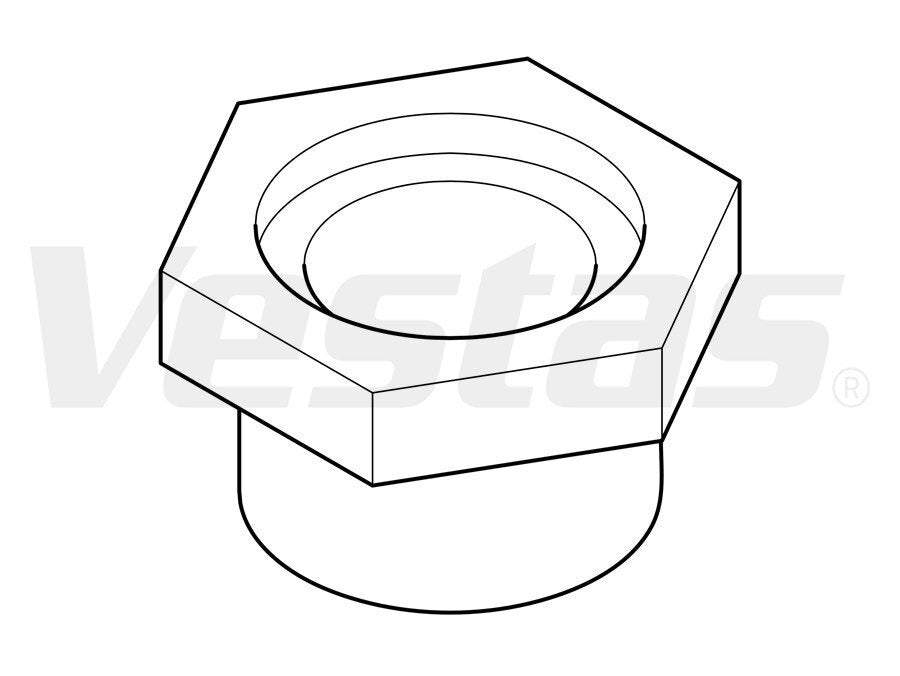 PFTT BUSHING PL3/4-M18*1, Item: Vestas 131477, NEG Micon  (Request price)