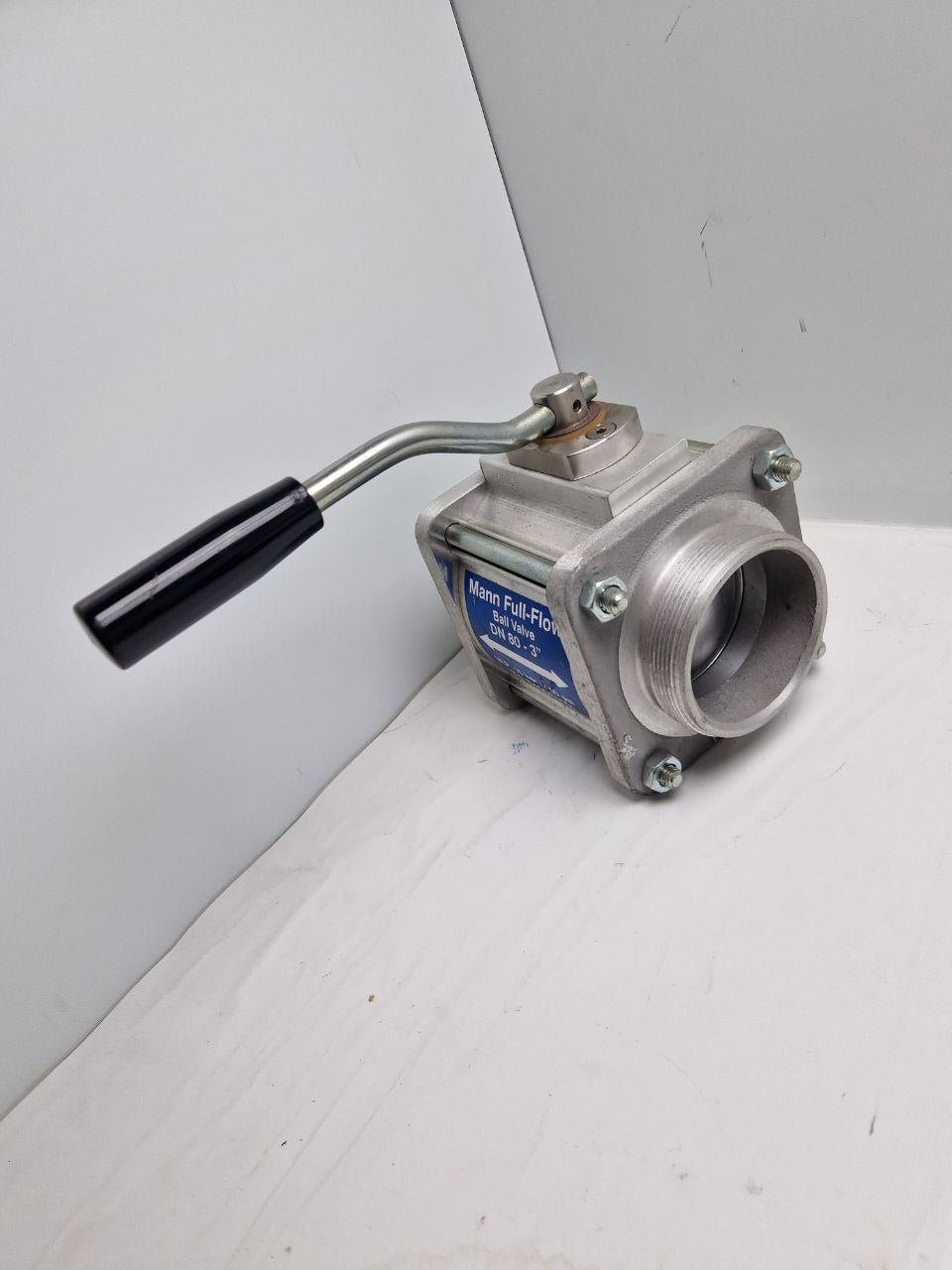 Mann Full - Flow, Ball Valve DN 80-3"; W.P. 10 bar / 150 psi No. B400A1001