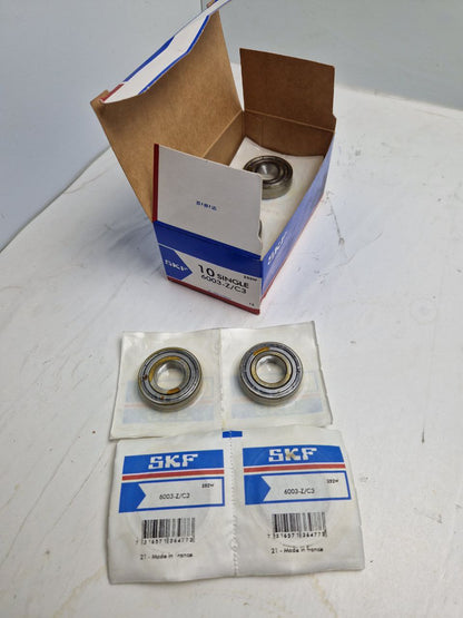 SKF 6003-Z/C3 Deep groove ball bearing