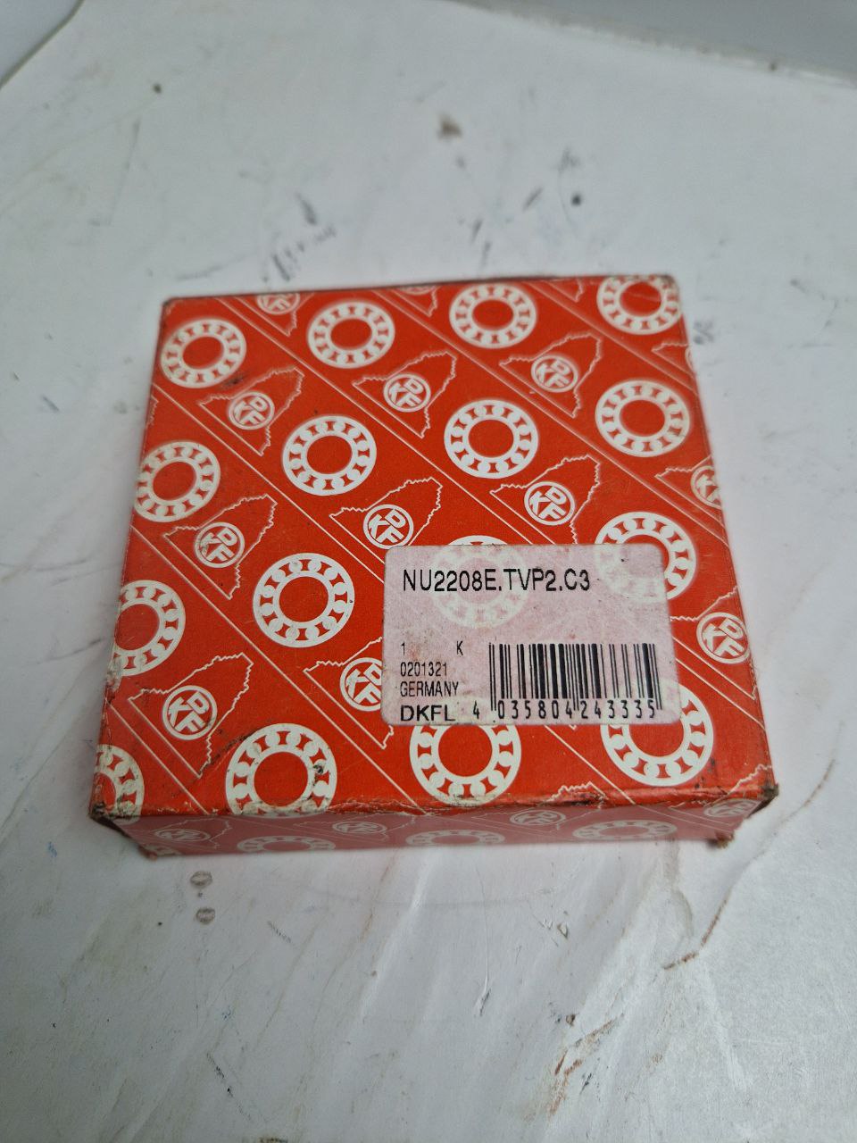 Radial cylindrical roller bearing DKFL NU 2208 E.TVP2.C3