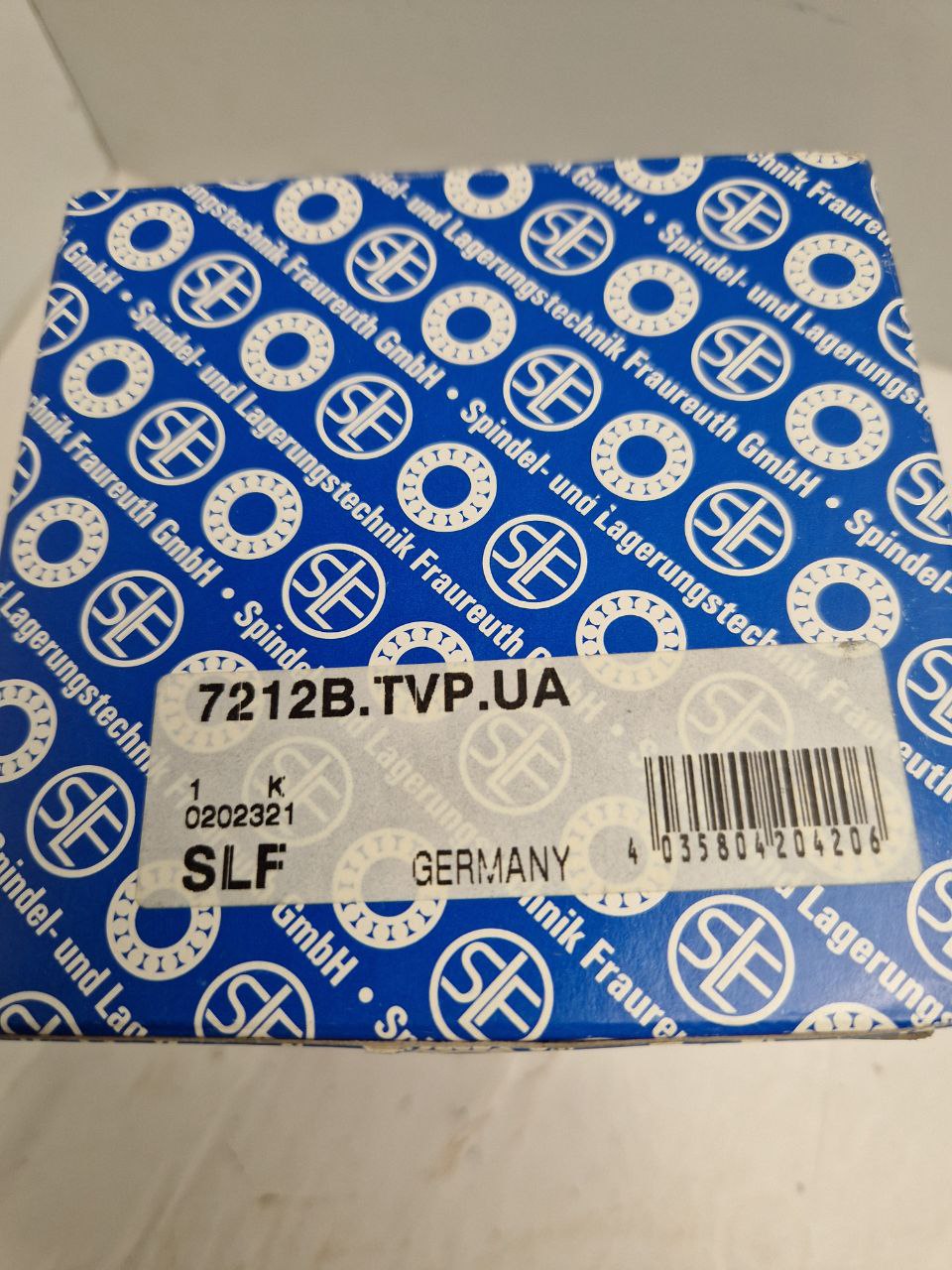 Angular contact ball bearing SLF 7212B.TVP.UA