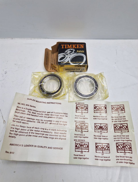 TIMKEN FAFNIR 3MM9306 WI CR DUM BRG  (Request price)