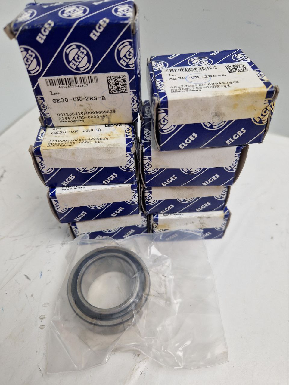 ELGES  GE30-UK-2RS-A  Radial spherical plain bearing