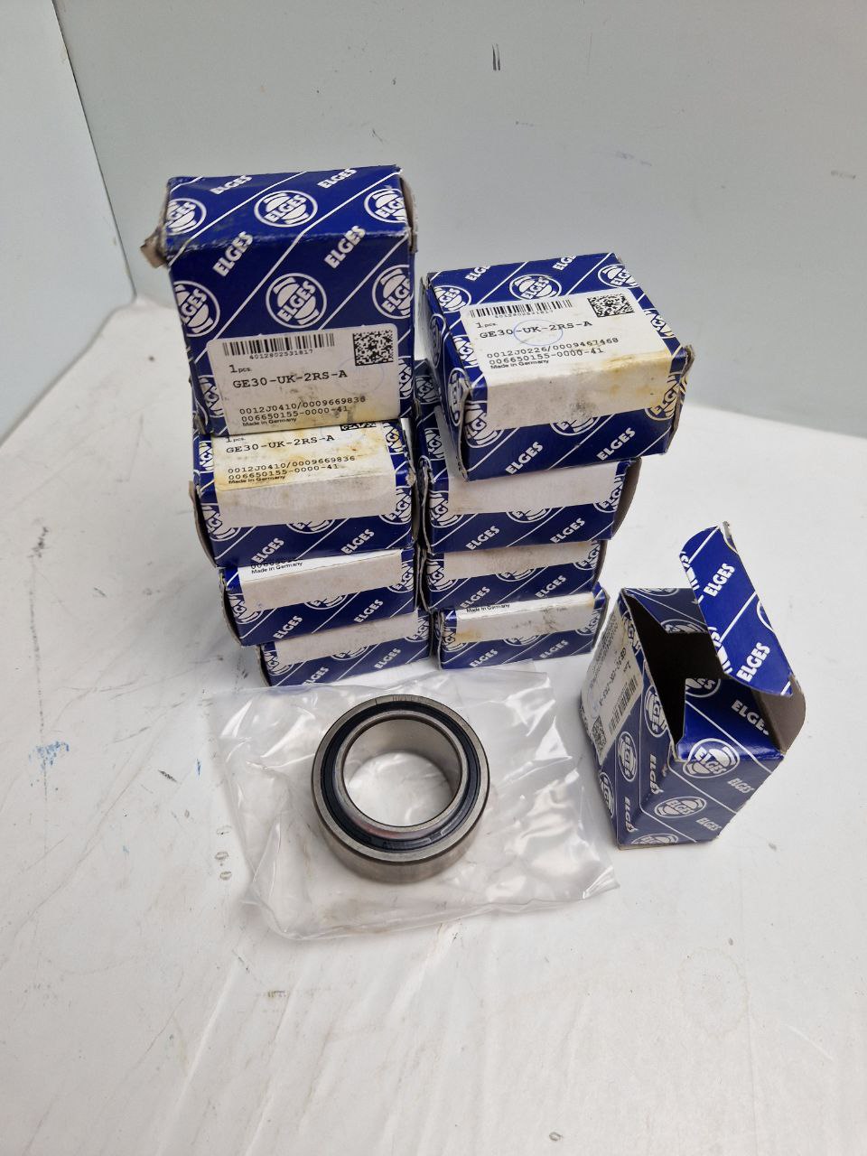 ELGES  GE30-UK-2RS-A  Radial spherical plain bearing