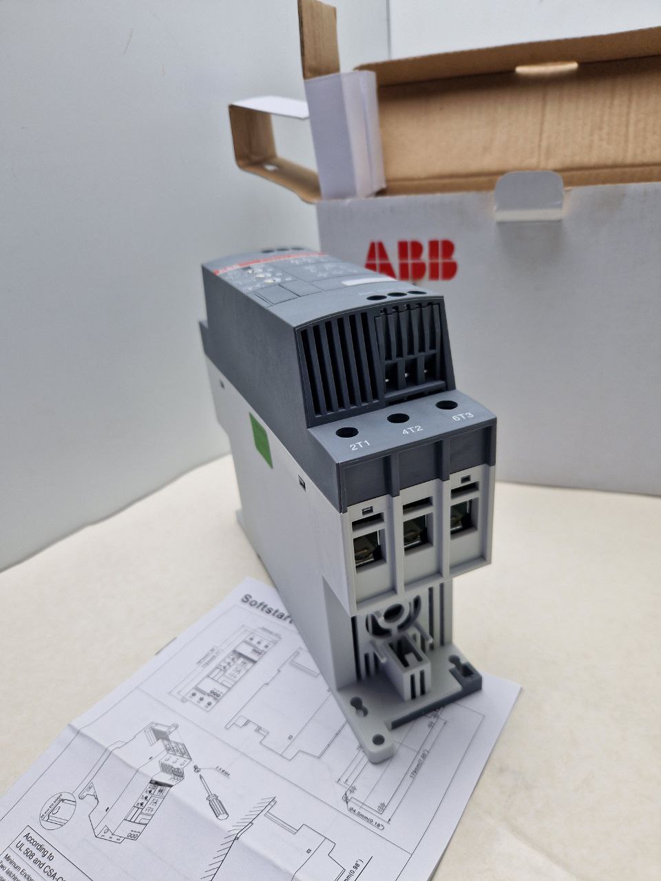 ABB soft starter for 3Ph motors PSR37-600-70