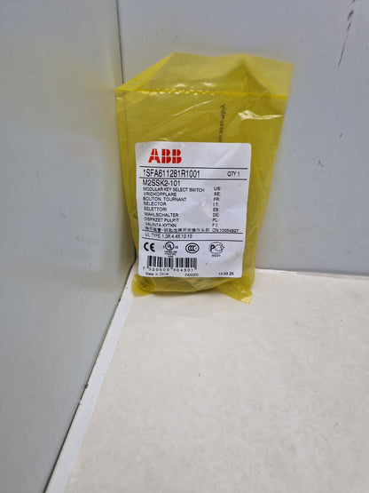 ABB  1SFA611281R1001,  M2SSK2-101 Selector Switch