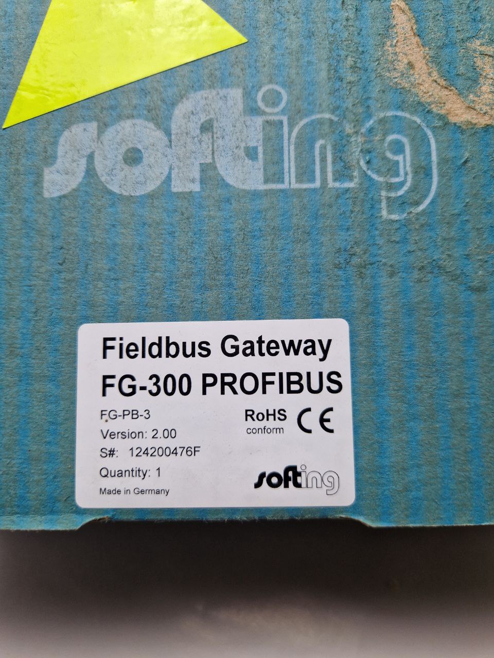 Fieldbus Gateway FG-300 Profibus FG-PB-3  SOFTING AG