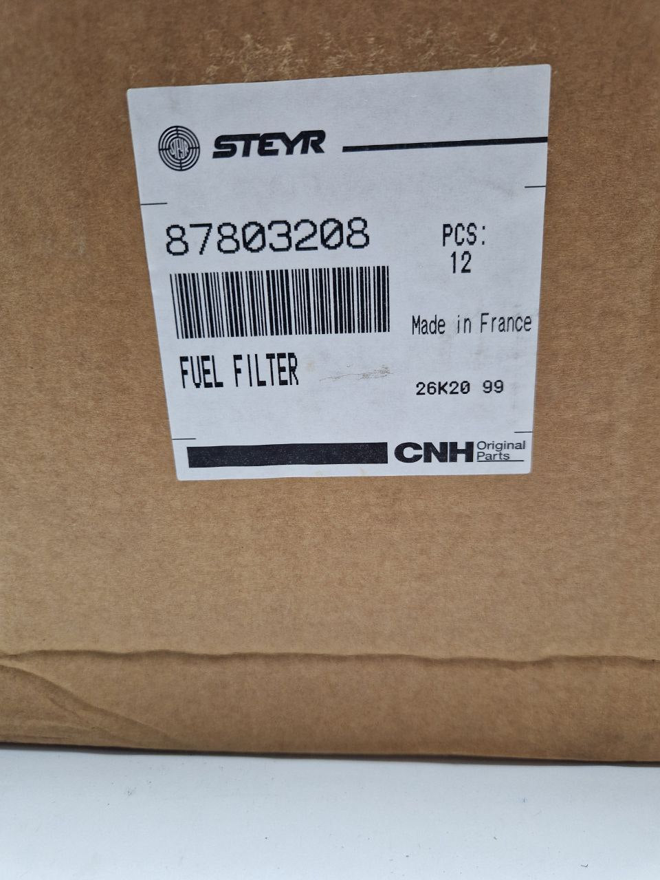 CNH FUEL FILTER 87803208, STEYR